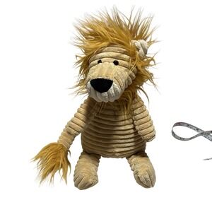 Jellycat Medium Cordy Roy Corduroy Lion 15" Plush EUC
